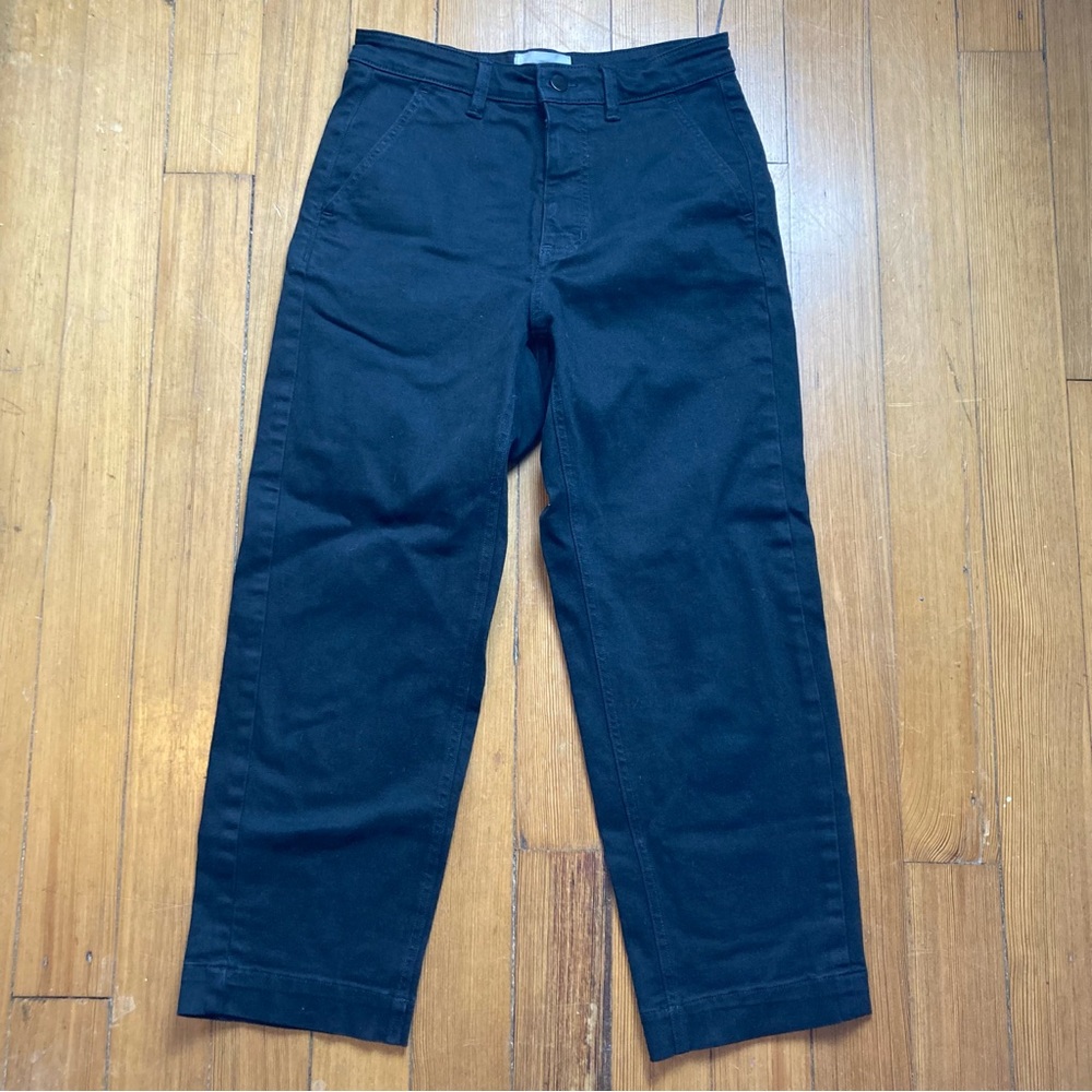 Everlane Black Straight Leg Crop Regular 6